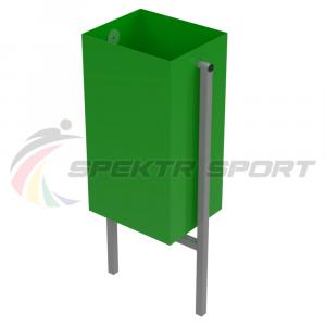 Купить Урна для мусора прямоугольная 370х250х650 мм в Сельцо 