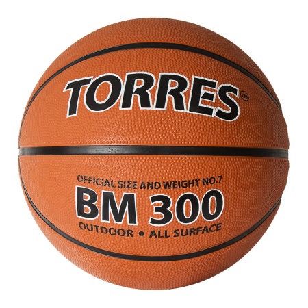 Купить Мяч баскетбольный  "TORRES BM300" р.3  в Сельцо 