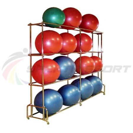 Купить Стеллаж для гимнастических мячей 16 шт в Сельцо 