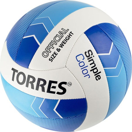 Купить Мяч волейбольный Torres Simple Color любительский р.5 в Сельцо 